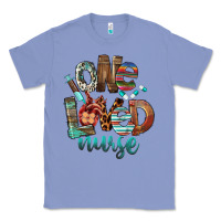 Colony Blue One Loved Nurse Classic Tee - FaDigitalArtStudio