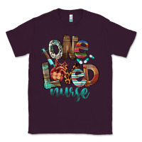 Plum One Loved Nurse Classic Tee - FaDigitalArtStudio