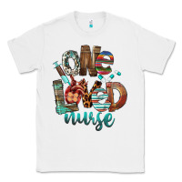 White One Loved Nurse Classic Tee - FaDigitalArtStudio