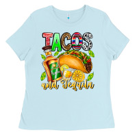 Tacos And Tequila Ladies Tee | Teevron