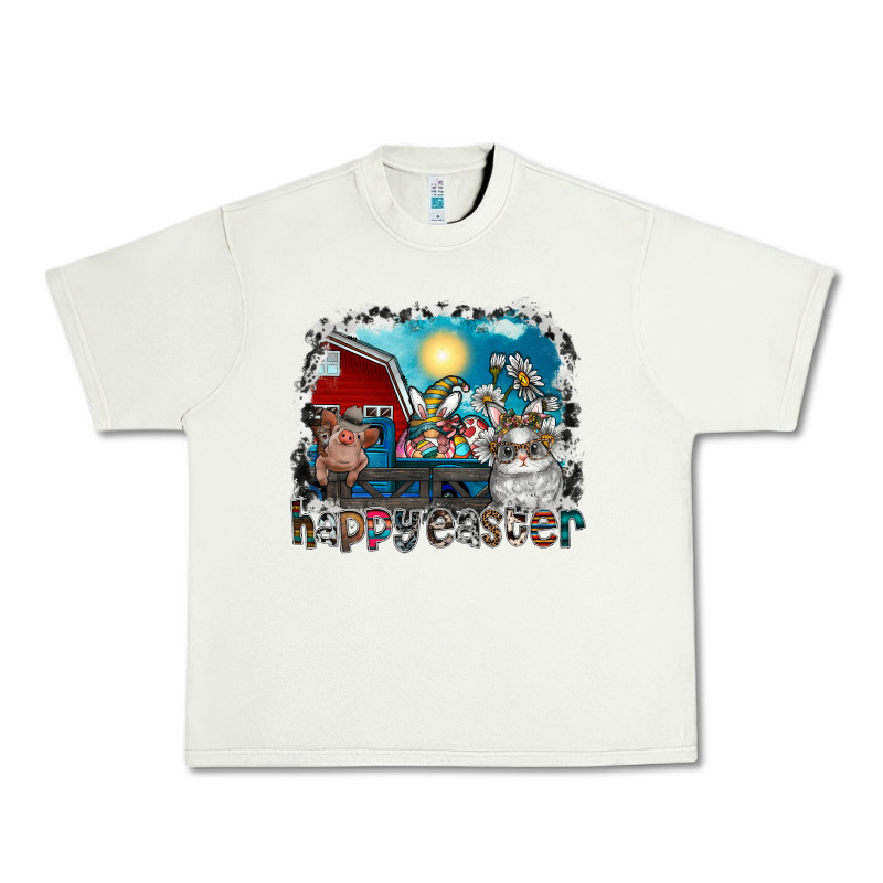 Happy Easter Urban Heavy Tee by CowhideDigitalArt | Teevron