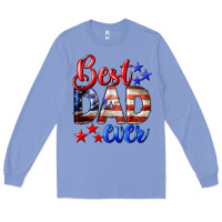 Colony Blue Best Dad Ever Long Sleeve Tee - LillyAllenDesigns