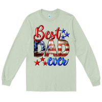 Matcha Best Dad Ever Long Sleeve Tee - LillyAllenDesigns