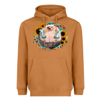 Meerkat Sunflower Leopard Hedgehog Heavyweight Hoodie - Jasminsmagicworld