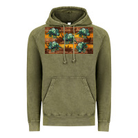 Vintage Olive dinosaur triceratops sippy cup Vintage Hoodie - Artiststas