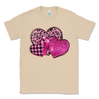 Mushroom breast cancer hearts Classic Tee - FaDigitalArtStudio