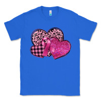 True Royal breast cancer hearts Classic Tee - FaDigitalArtStudio