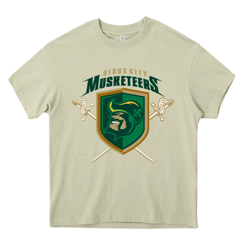Sioux City Musketeers Heavy Core Tee by DesigneFamous | Teevron