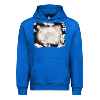 Cobalt cowhide frames background Urban Hoodie - RanaPortraitStore