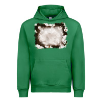 Emerald cowhide frames background Urban Hoodie - RanaPortraitStore