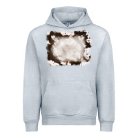 Heather Grey cowhide frames background Urban Hoodie - RanaPortraitStore