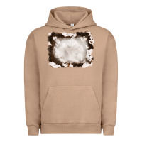 Pigment Burro cowhide frames background Urban Hoodie - RanaPortraitStore