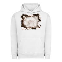 Pigment Lunar Rock cowhide frames background Urban Hoodie - RanaPortraitStore