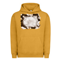 Pigment Peanut Butter cowhide frames background Urban Hoodie - RanaPortraitStore