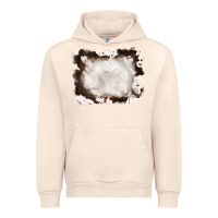 Sandshell cowhide frames background Urban Hoodie - RanaPortraitStore