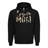 Black soccer mom Zipper Hoodie - Jasminsmagicworld