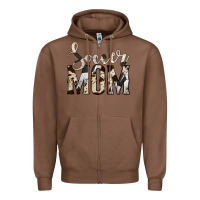 Chestnut soccer mom Zipper Hoodie - Jasminsmagicworld