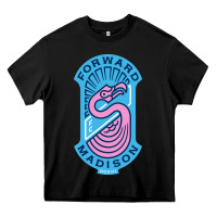 Black madison fc art Heavy Core Tee - DesigneFamous