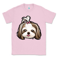Bubblegum Pink shih tzu Classic Tee - Jasminsmagicworld