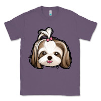 Lavender shih tzu Classic Tee - Jasminsmagicworld