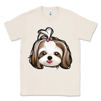 Natural shih tzu Classic Tee - Jasminsmagicworld