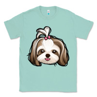Seafoam shih tzu Classic Tee - Jasminsmagicworld
