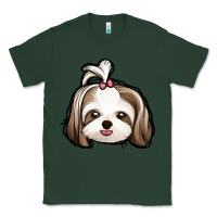 Sports Green shih tzu Classic Tee - Jasminsmagicworld