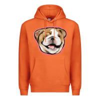 Carrot bulldog pink glitter Premium Hoodie - Jasminsmagicworld