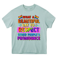 Arona what a beautiful day to respect other people Heavy Core Tee - FaDigitalArtStudio