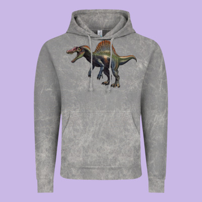 Spinosaurus Vintage Hoodie Designed By Artiststas