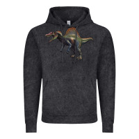 Vintage Black spinosaurus Vintage Hoodie - Artiststas