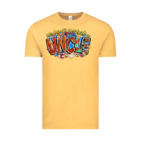 Vintage Mustard my favorite players call me uncle basketball Vintage Tee - CowhideDigitalArt