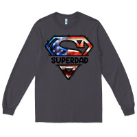 Smoke American Superdad Long Sleeve Tee - LillyAllenDesigns