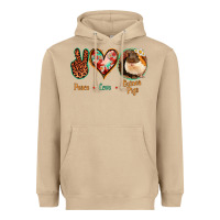 Mushroom Peace Love Guinea Pigs Heavyweight Hoodie - Jasminsmagicworld
