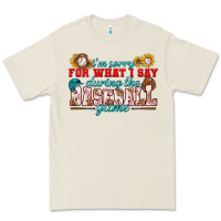 Bone i'm sorry for what i say during the baseball game Premium Tee - BundleAndBundleShop