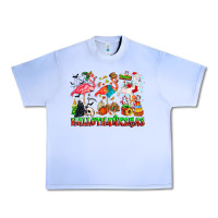 Happy Hallothanksmas Flamingo Urban Heavy Tee | Teevron