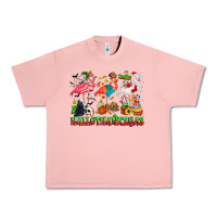 Salmon happy hallothanksmas flamingo Urban Heavy Tee - CowhideDigitalArt