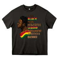 Asphalt I am black man Heavy Core Tee - FaDigitalArtStudio
