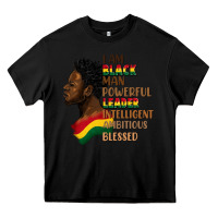 Black I am black man Heavy Core Tee - FaDigitalArtStudio