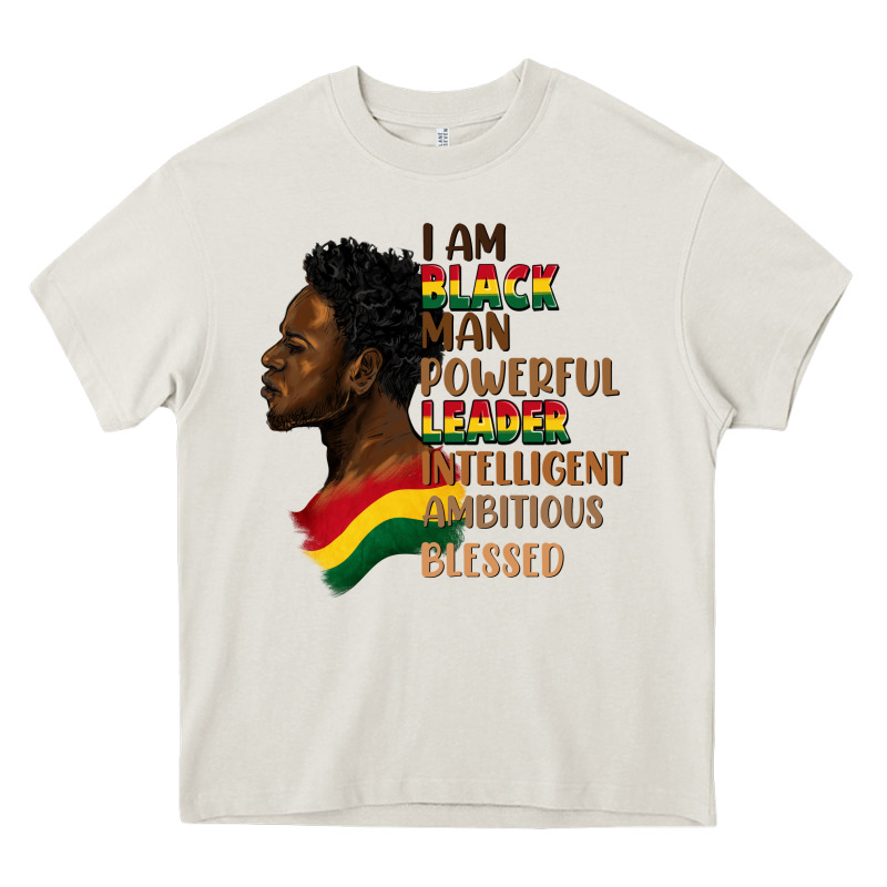 I Am Black Man Heavy Core Tee by FaDigitalArtStudio | Teevron