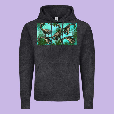 Brachiosaurus  Sippy Cup Vintage Hoodie Designed By Artiststas