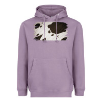 Lavender Cowhide Black and White Brush Strokes Background Heavyweight Hoodie - Jasminsmagicworld