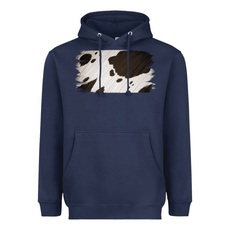 Cowhide Black And White Brush Strokes Background Heavyweight Hoodie by Jasminsmagicworld | Teevron