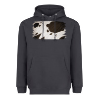 Smoke Cowhide Black and White Brush Strokes Background Heavyweight Hoodie - Jasminsmagicworld