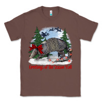 Chestnut greetings of the season y'all with armadillo Classic Tee - BarkalooDesign