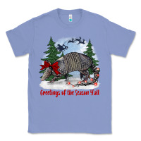 Colony Blue greetings of the season y'all with armadillo Classic Tee - BarkalooDesign