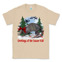 Mushroom greetings of the season y'all with armadillo Classic Tee - BarkalooDesign