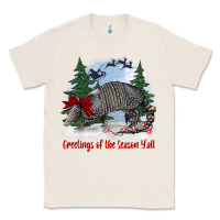 Natural greetings of the season y'all with armadillo Classic Tee - BarkalooDesign
