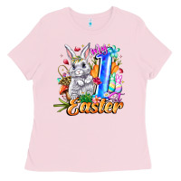 Bubblegum Pink MY easter Ladies Tee - CowhideDigitalArt