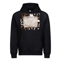 Black cowhide frames backround 3 Urban Hoodie - RanaPortraitStore